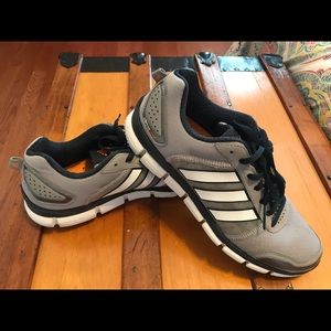 Adidas 8.5 Climacool navy/gray tennis shoes GUC